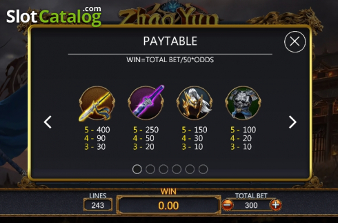 Οθόνη6. Zhao Yun Κουλοχέρης