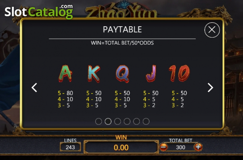 Οθόνη7. Zhao Yun Κουλοχέρης