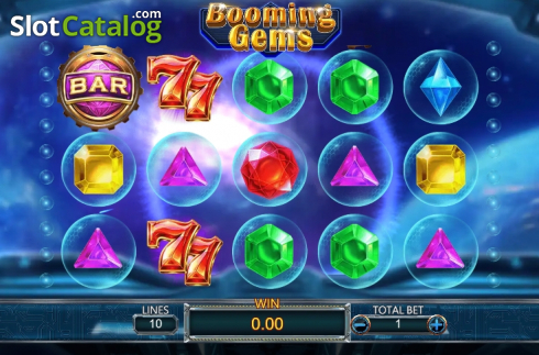 Οθόνη3. Booming Gems Κουλοχέρης