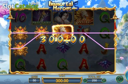 Οθόνη6. Immortal Heroes Κουλοχέρης