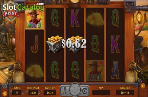 Οθόνη5. Gold Heist Κουλοχέρης 