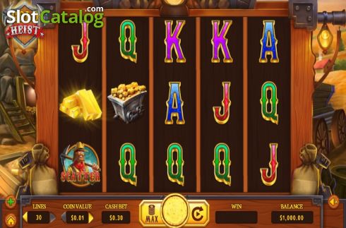 Οθόνη2. Gold Heist Κουλοχέρης 