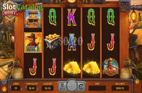 Οθόνη3. Gold Heist Κουλοχέρης 