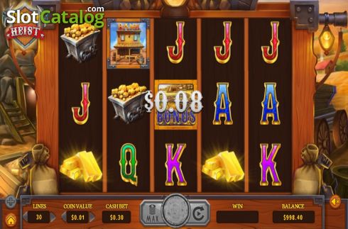 Οθόνη4. Gold Heist Κουλοχέρης 