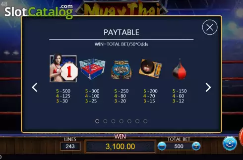 Οθόνη8. Muay Thai (Dragoon Soft) Κουλοχέρης