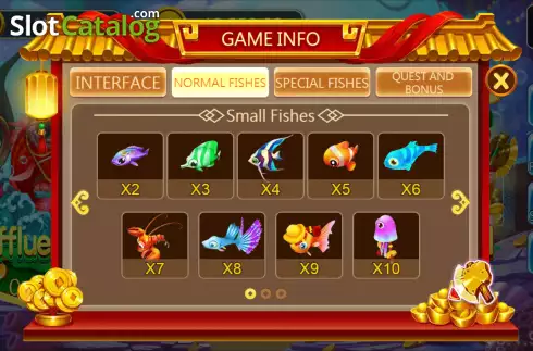 Οθόνη7. Gods Slash Fish Κουλοχέρης 