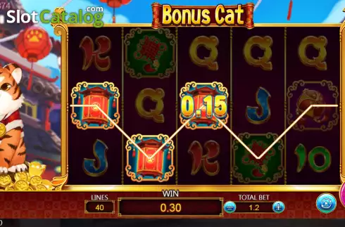 Οθόνη3. Bonus Cat Κουλοχέρης