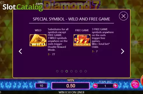 Οθόνη5. Diamond 7 (Dragoon Soft) Κουλοχέρης