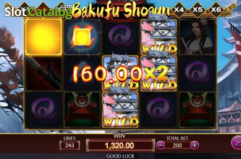 Οθόνη4. Bakufu Shogun Κουλοχέρης