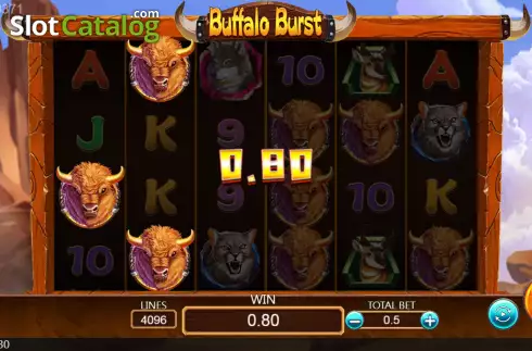 Οθόνη3. Buffalo Burst Κουλοχέρης 