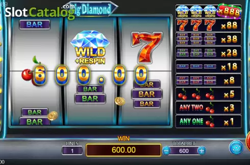 Οθόνη3. Big Diamond Κουλοχέρης