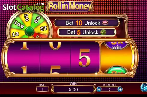 Οθόνη3. Roll in Money Κουλοχέρης 