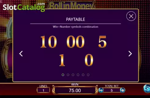 Οθόνη5. Roll in Money Κουλοχέρης 