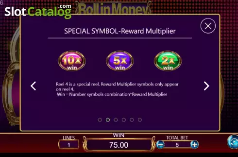 Οθόνη6. Roll in Money Κουλοχέρης 
