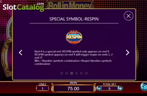 Οθόνη7. Roll in Money Κουλοχέρης 
