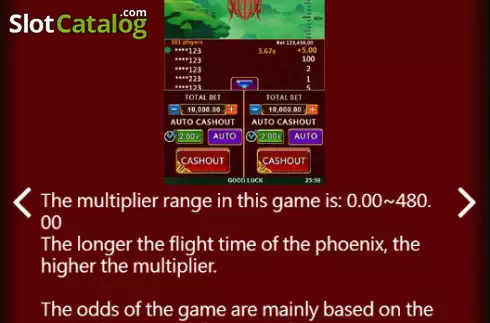 Οθόνη4. Flying Phoenix Κουλοχέρης