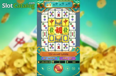 Οθόνη2. Mahjong Win 2 Κουλοχέρης