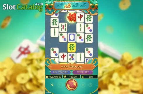 Οθόνη3. Mahjong Win 2 Κουλοχέρης
