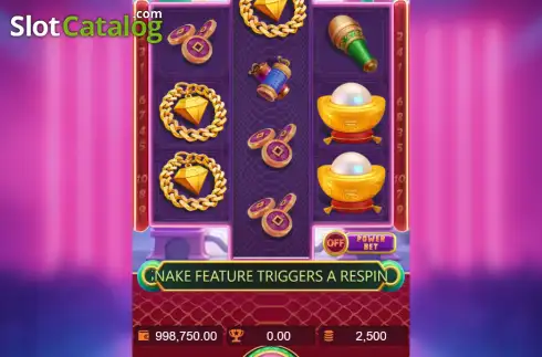 Οθόνη2. Golden Snake (Dragoon Soft) Κουλοχέρης