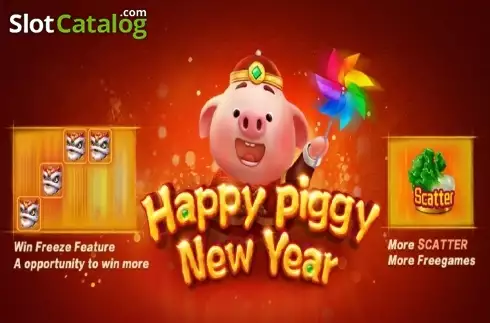 Happy Piggy New Year Λογότυπο Happy Piggy New Year Λογότυπο