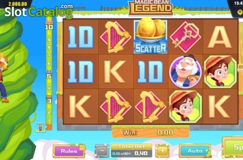 Οθόνη2. Magic Bean Legend Κουλοχέρης