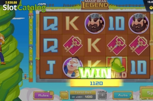 Οθόνη5. Magic Bean Legend Κουλοχέρης