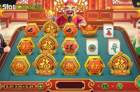 Οθόνη2. Mahjong King (Dream Tech) Κουλοχέρης