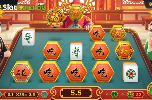 Οθόνη5. Mahjong King (Dream Tech) Κουλοχέρης