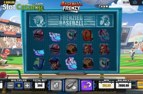 Οθόνη3. Baseball Frenzy Κουλοχέρης