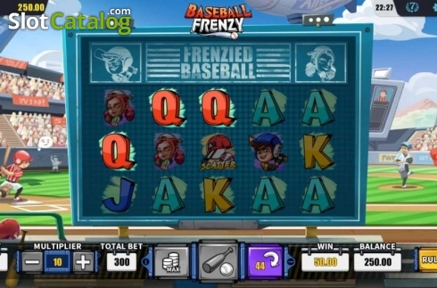 Οθόνη5. Baseball Frenzy Κουλοχέρης