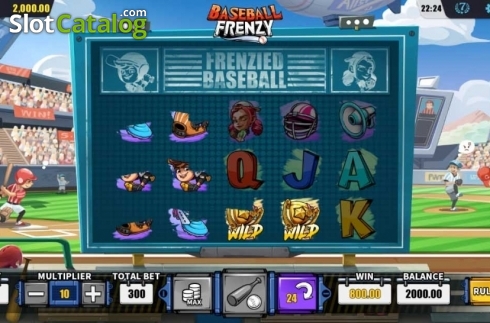 Οθόνη6. Baseball Frenzy Κουλοχέρης