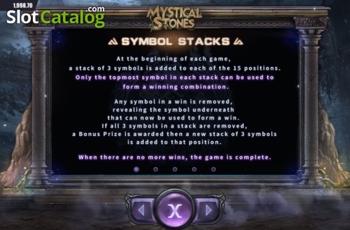 Οθόνη5. Mystical Stones Κουλοχέρης