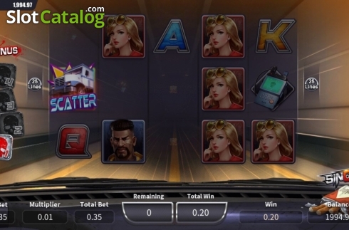 Οθόνη4. Sin City (Dream Tech) Κουλοχέρης