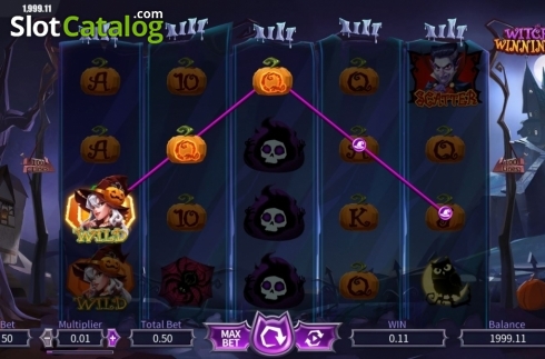 Οθόνη3. Witch Winnings Κουλοχέρης 