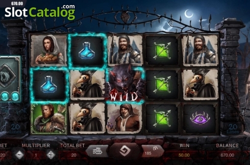 Οθόνη4. Blood wolf Legend Κουλοχέρης