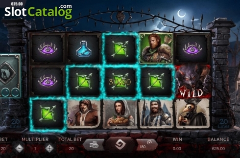 Οθόνη5. Blood wolf Legend Κουλοχέρης