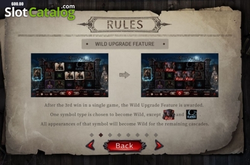 Οθόνη7. Blood wolf Legend Κουλοχέρης