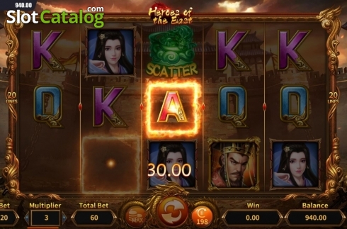 Οθόνη3. Heroes of the East Κουλοχέρης