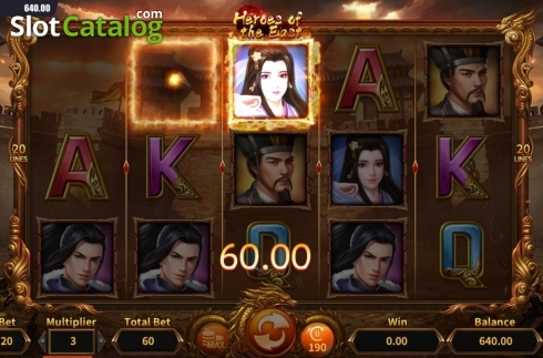 Οθόνη4. Heroes of the East Κουλοχέρης