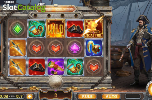 Οθόνη3. Captain's Treasure (Dream Tech) Κουλοχέρης