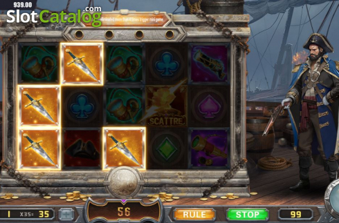 Οθόνη4. Captain's Treasure (Dream Tech) Κουλοχέρης