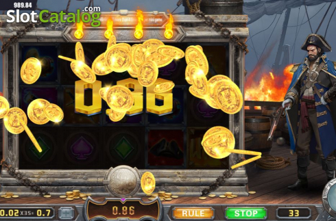 Οθόνη7. Captain's Treasure (Dream Tech) Κουλοχέρης
