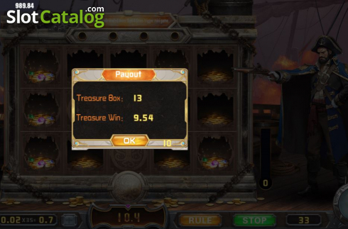 Οθόνη9. Captain's Treasure (Dream Tech) Κουλοχέρης