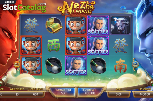 Οθόνη5. NeZha Legend Κουλοχέρης