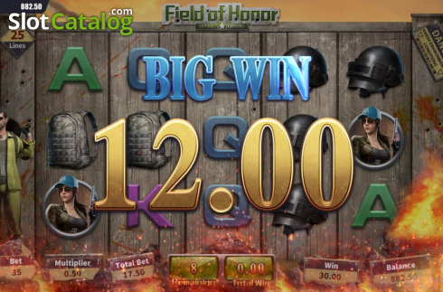 Οθόνη7. Field of Honor Κουλοχέρης