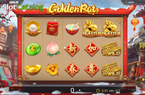 Οθόνη3. Golden Rat (Dream Tech) Κουλοχέρης