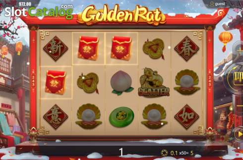 Οθόνη4. Golden Rat (Dream Tech) Κουλοχέρης