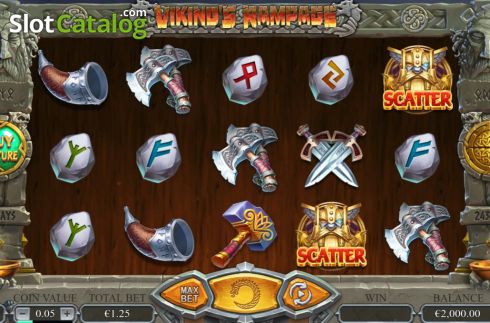 Οθόνη2. Vikings Rampage Κουλοχέρης