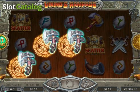 Οθόνη3. Vikings Rampage Κουλοχέρης