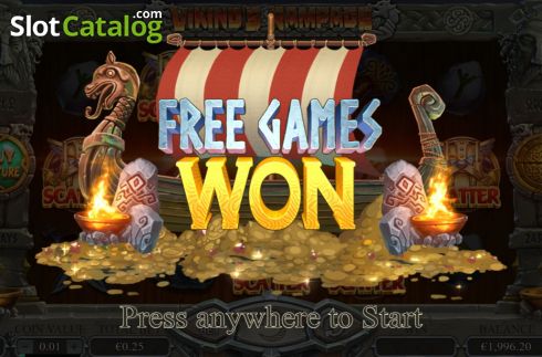 Οθόνη5. Vikings Rampage Κουλοχέρης
